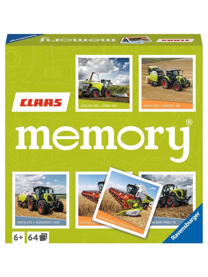 Ravensburger Merkspiel memory® CLAAS in bunt
