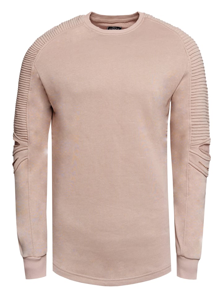 Biker Sweater in Hell Braun