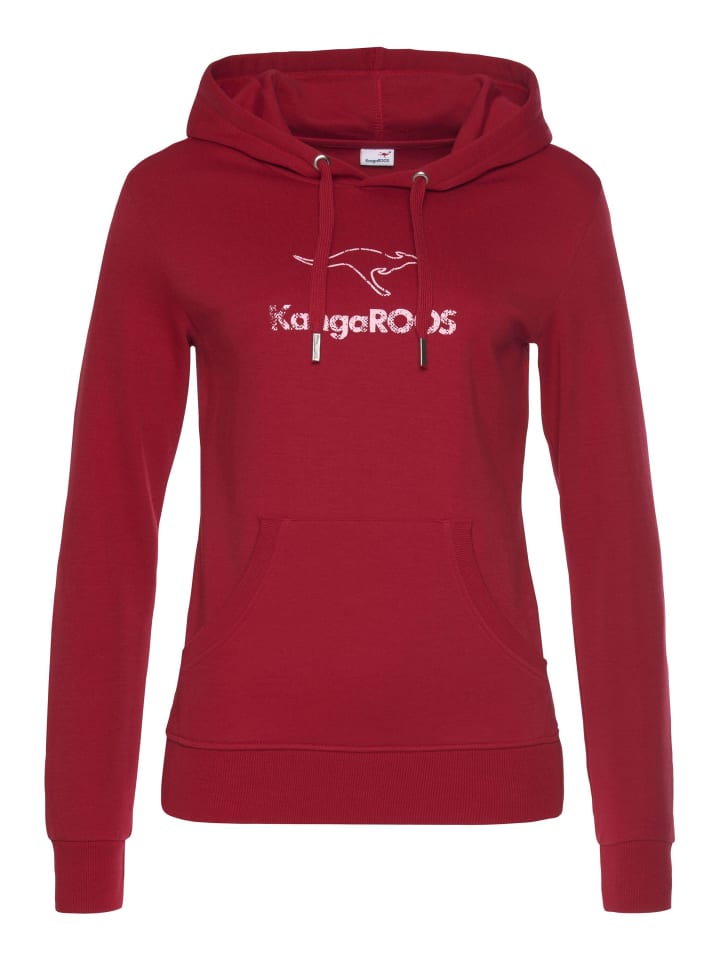 Hoodie in rot