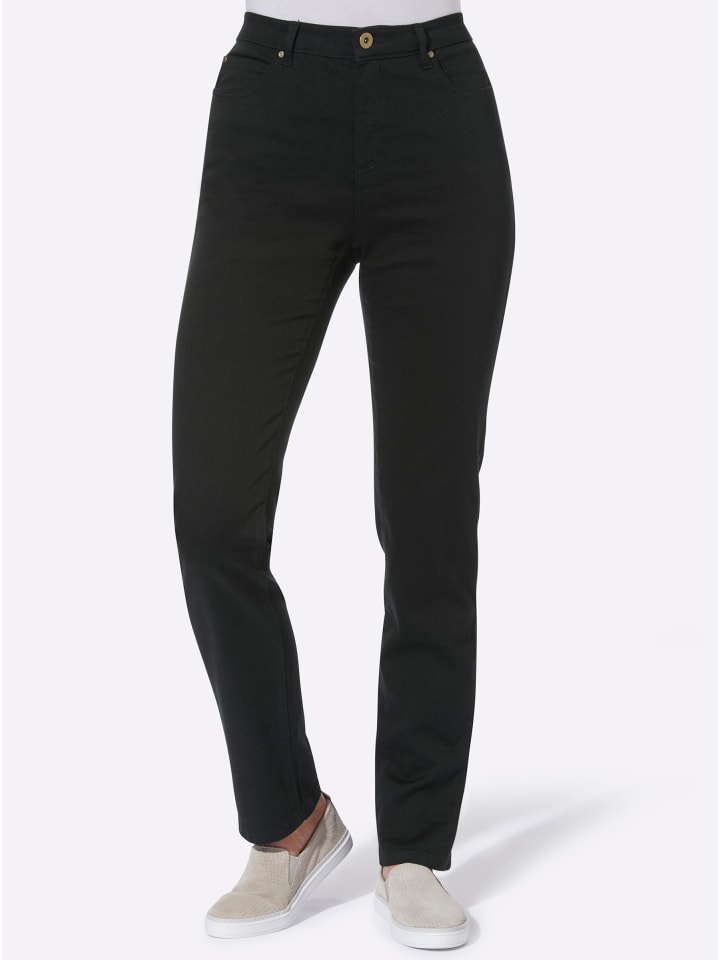 Stretch-Hose in schwarz