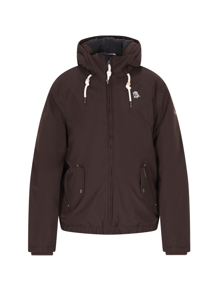 Herren Winterjacke in Dunkelbraun