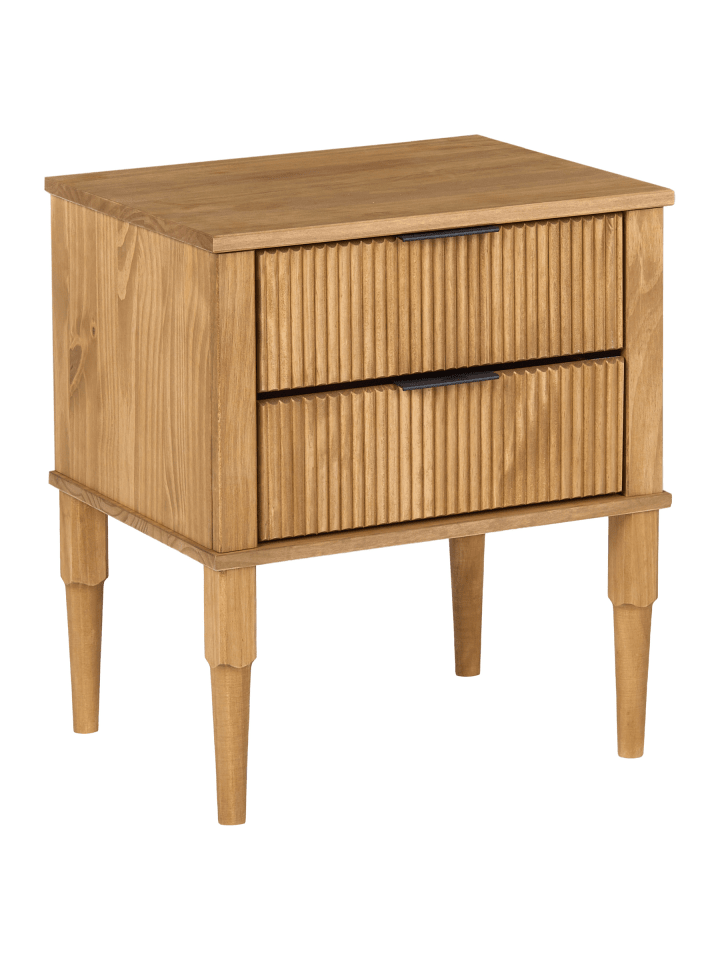 Nachttisch TAURIAC in Braun - (W) 48 x (H) 56 x (L) 40 cm