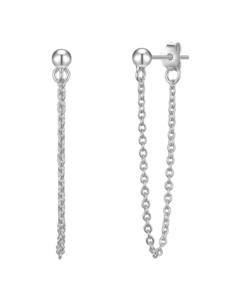 Ohrstecker aus Sterling Silber in silber