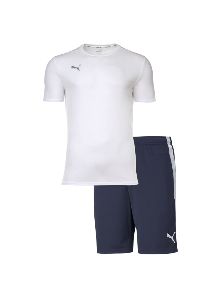 Shorts 1er Pack in Blau/Weiß