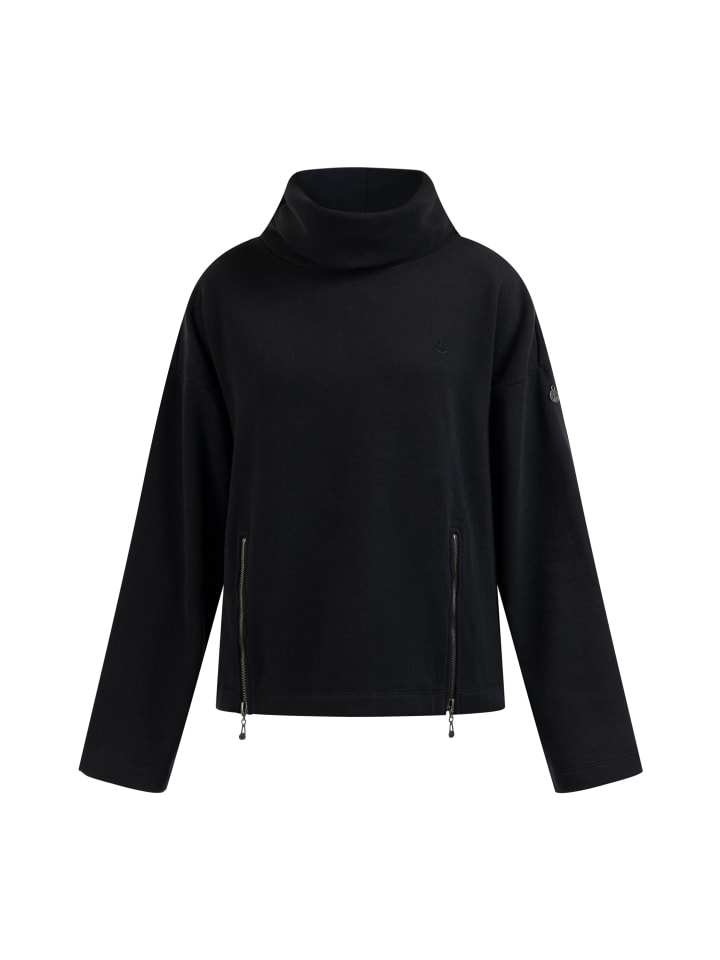 Damen Oversize Sweater in Schwarz