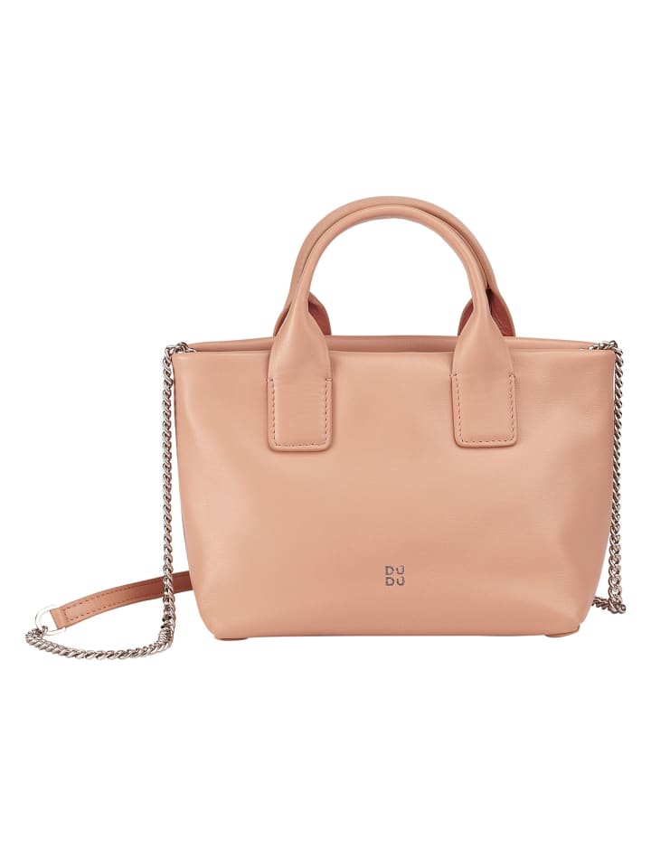 Ibiza Handtasche Leder 22 cm puder rosa