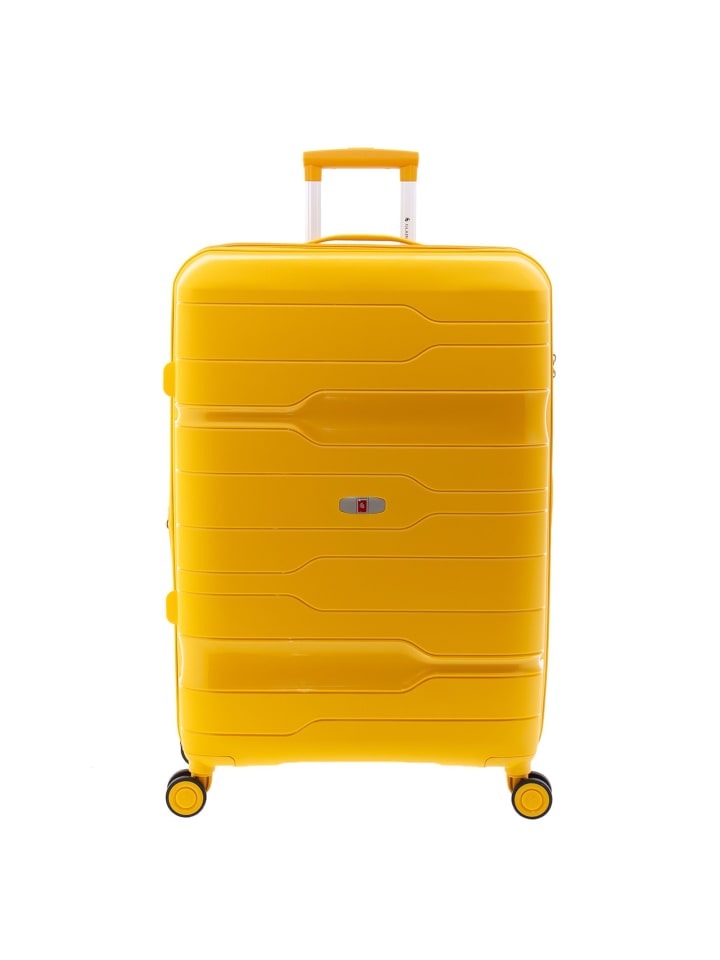 3800 4 Rollen Trolley 77 cm mit Dehnfalte turmeric