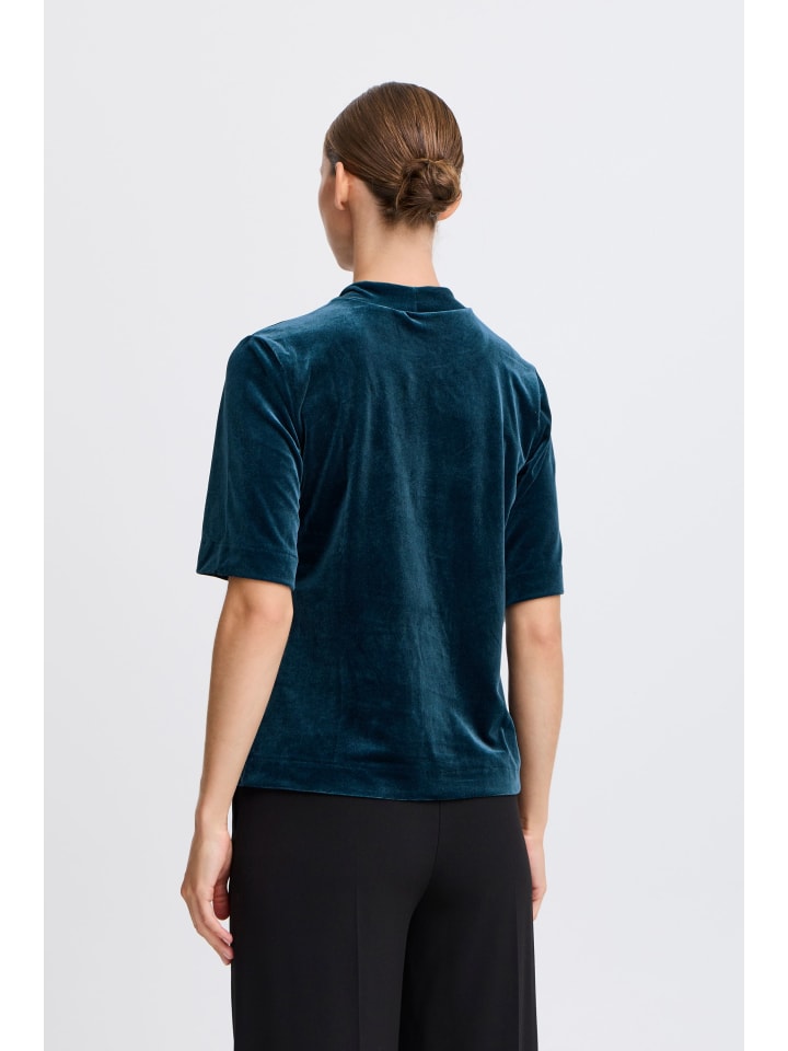 T-shirt BYPERLINA Slim fit in Reflecting Pond