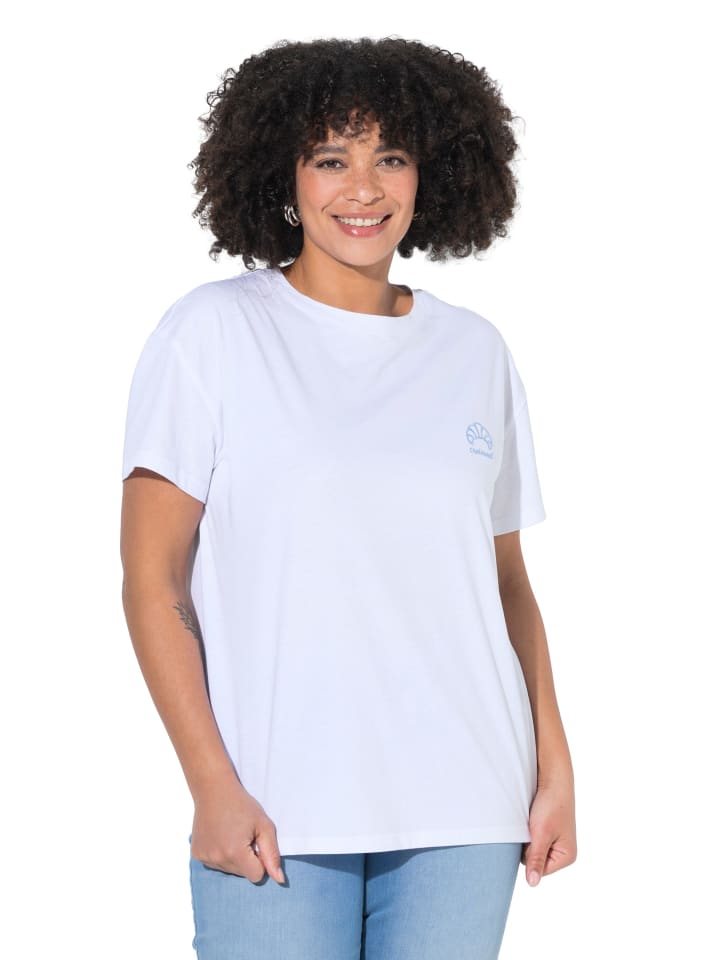 Shirt in schneeweiß