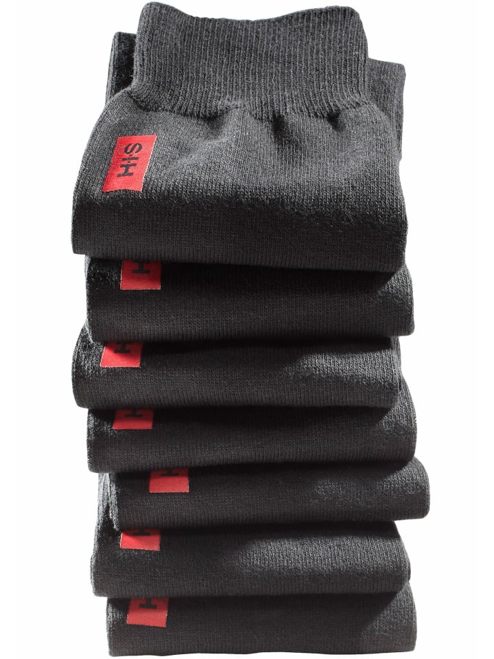 Basicsocken in schwarz