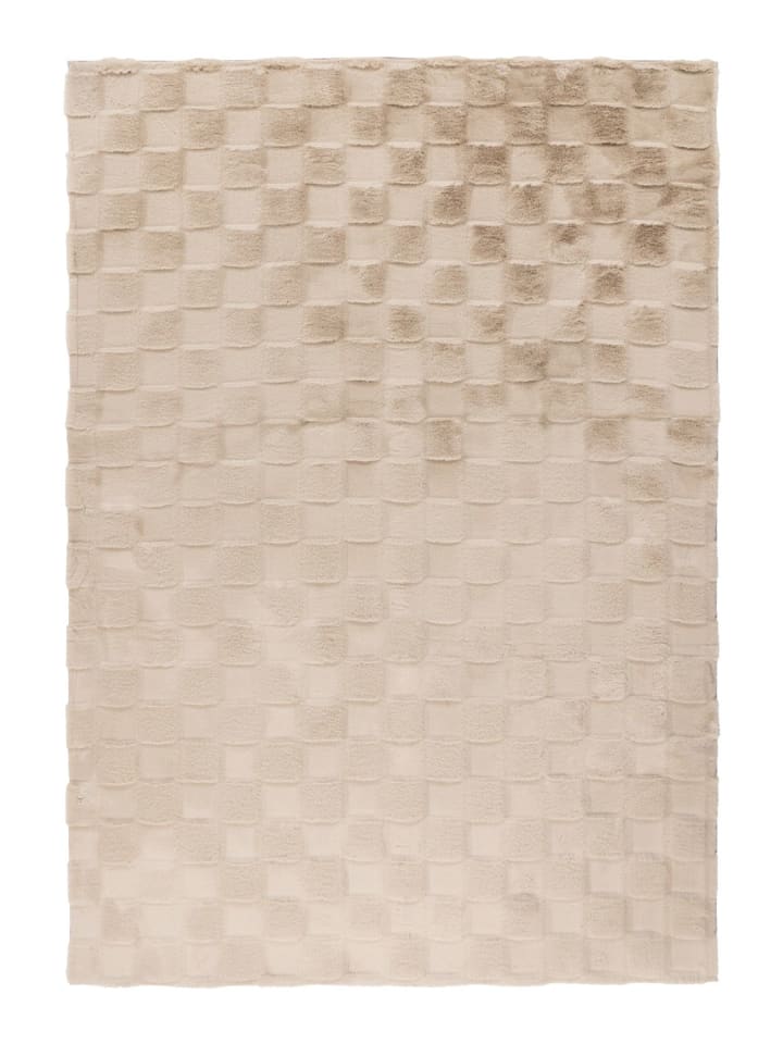 Kurzflor Teppich Bela 625 Beige - Beige