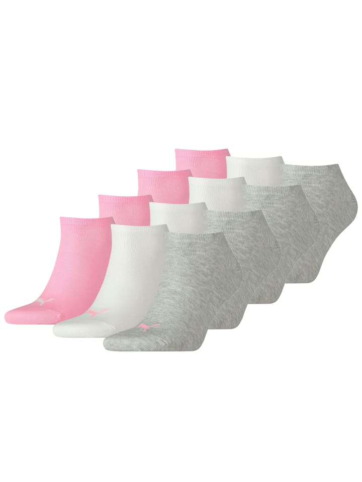 Socken PUMA UNISEX SNEAKER PLAIN 12P in 395 - prism pink