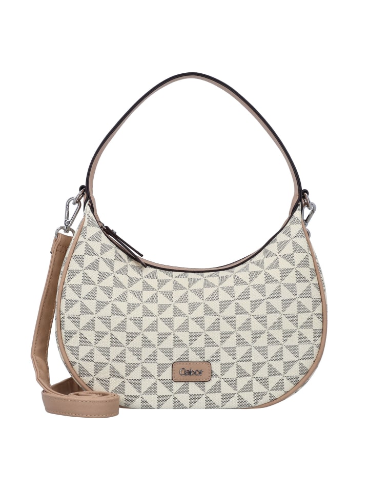 Barina Schultertasche 28 cm mixed white