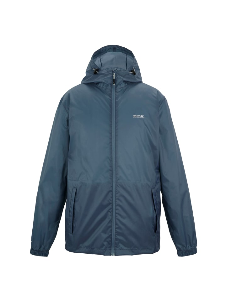 Regenjacke in Blau
