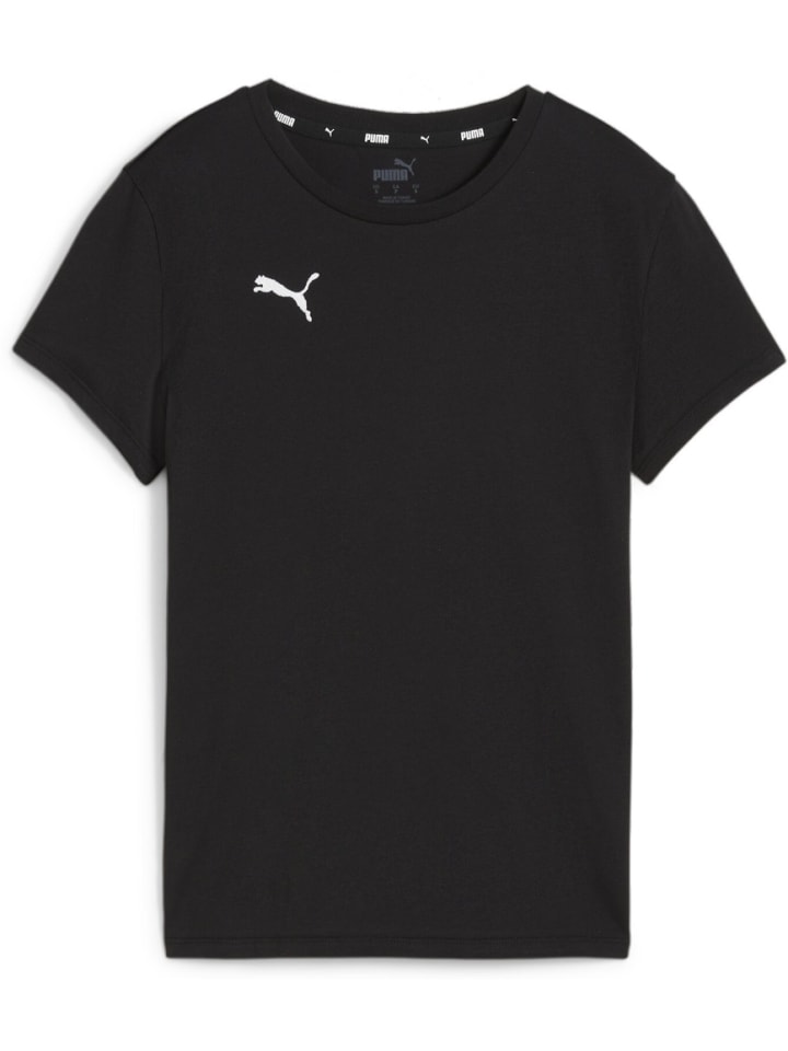 T-Shirt "TeamGoal CasuaLongsleeve Tee Wmn" in Schwarz