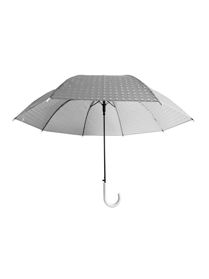 Regenschirm Stockschirm in Silber
