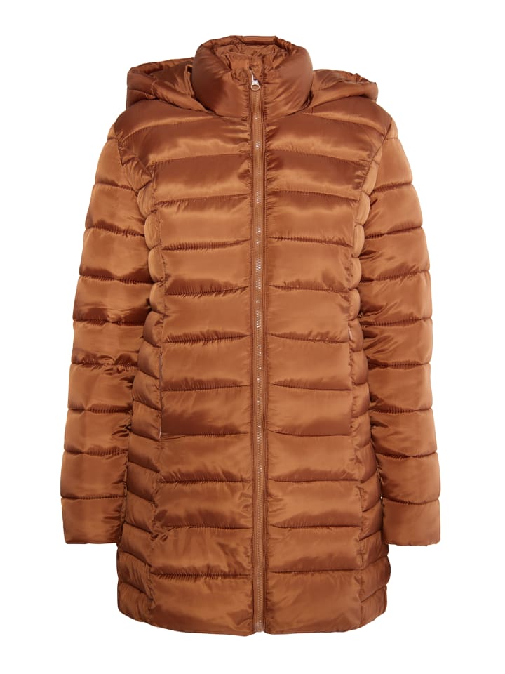 Damen Leichte Steppjacke in Hellbraun