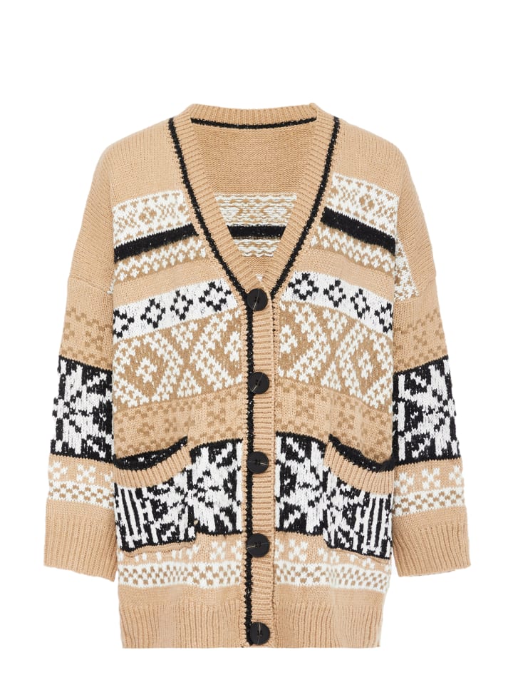 Damen Strickjacke in Beige