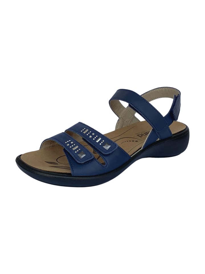 Komfort Sandalen in Blau