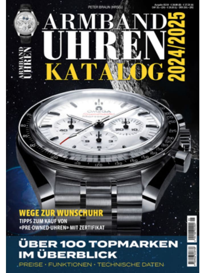 Buch - Armbanduhren Katalog 2024/2025