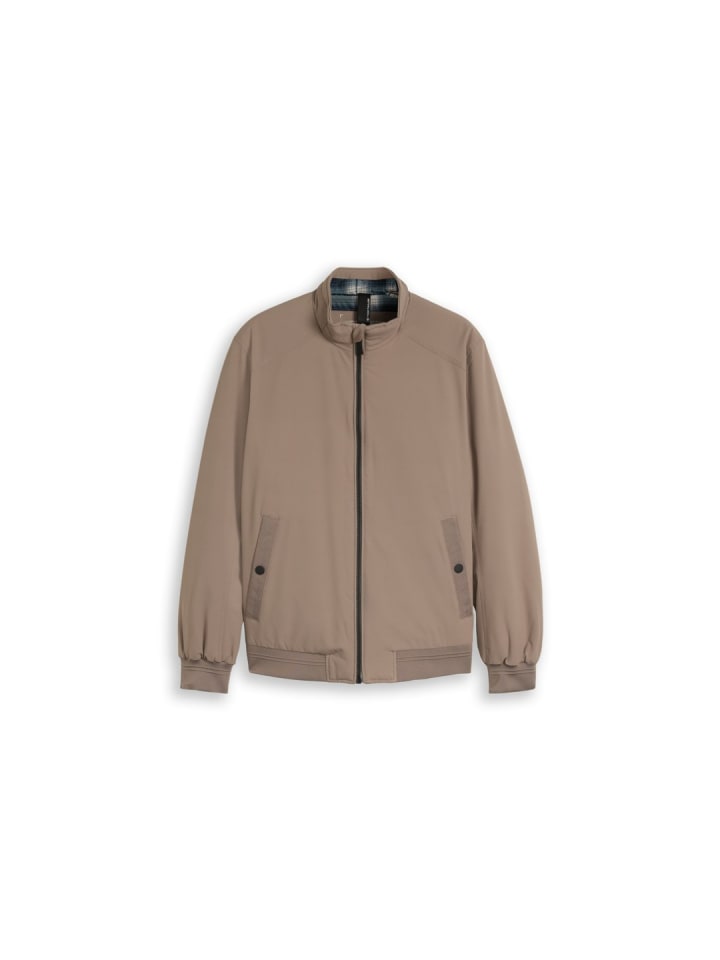 Jacke in driftwood taupe