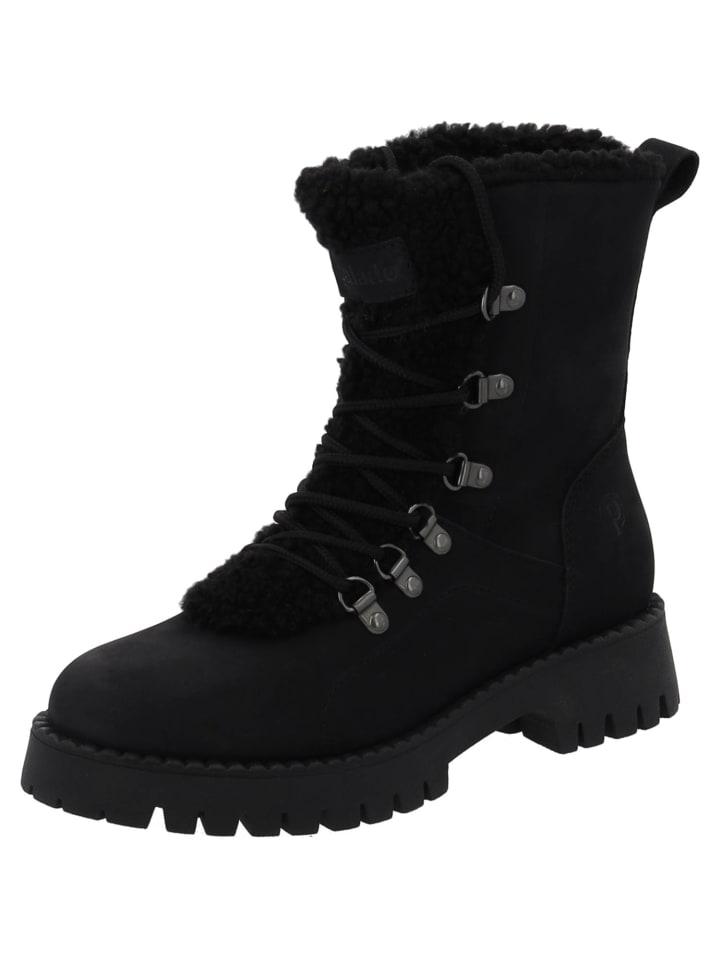 Schnürstiefel Torrisa in Schwarz