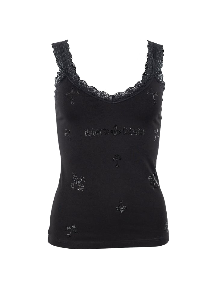 Statement Top Schwarz