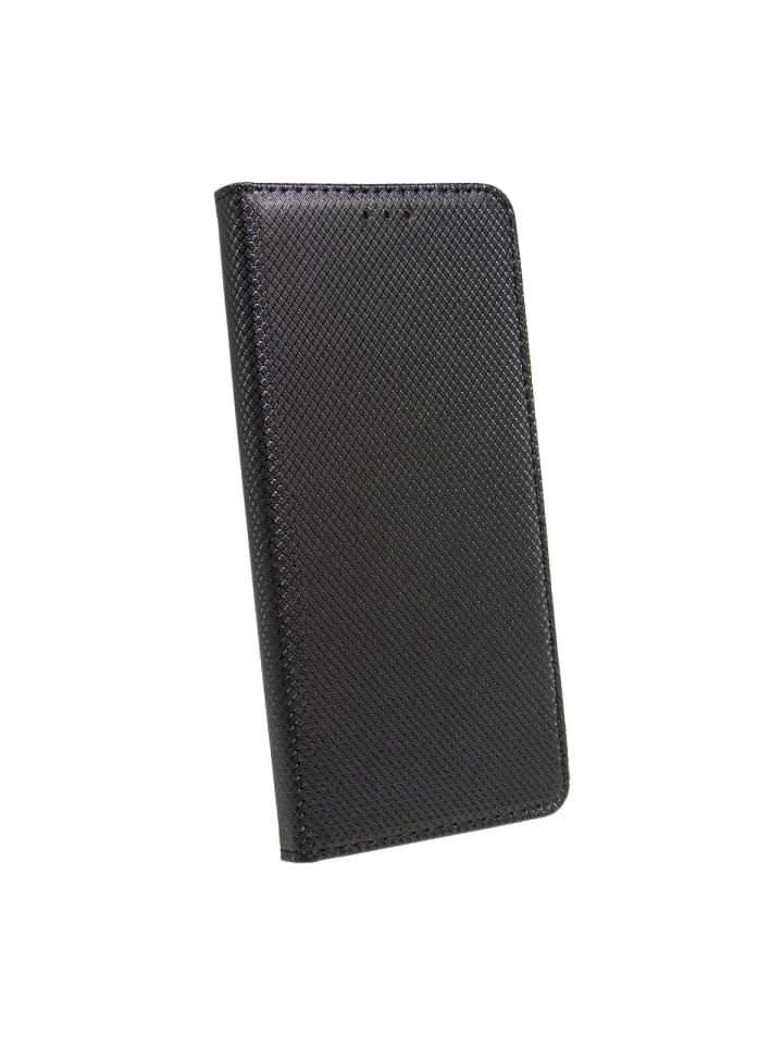 Buch Tasche "Smart" kompatibel mit SAMSUNG GALAXY A14 5G Schwarz in Schwarz