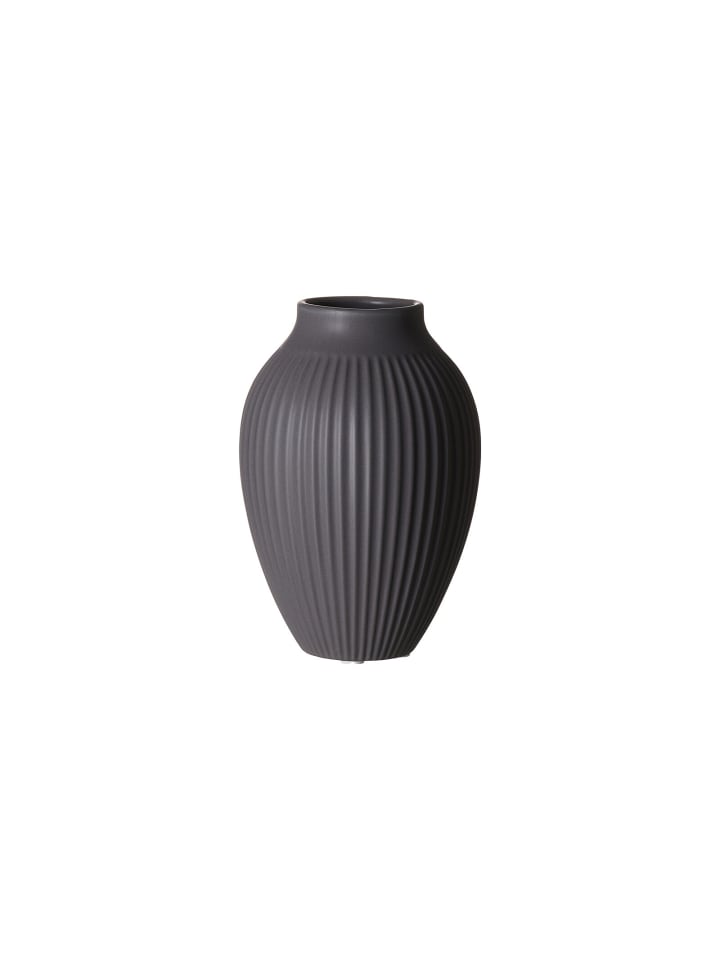 Vase Alsta in Grau 15 cm