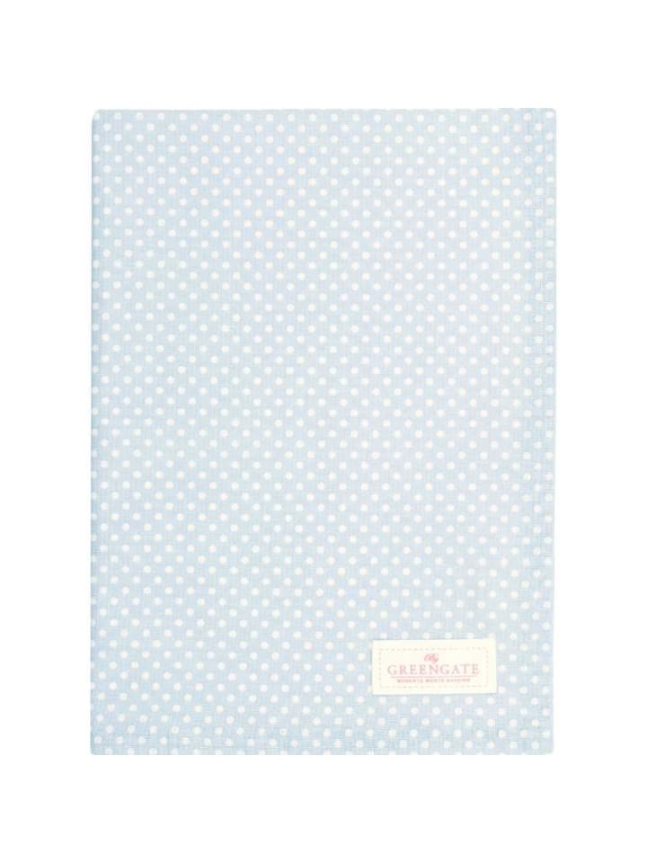 Geschirrtuch DOTTY PALE BLUE Blau mit weißen Punkten