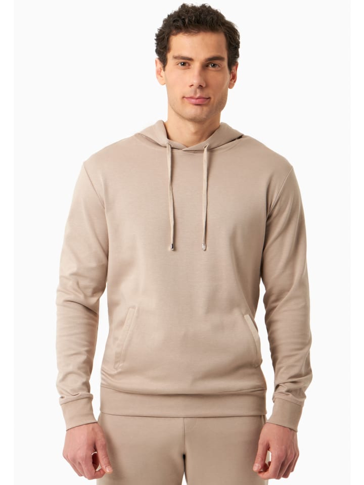 Hoodie "MOR19900" in Sand
