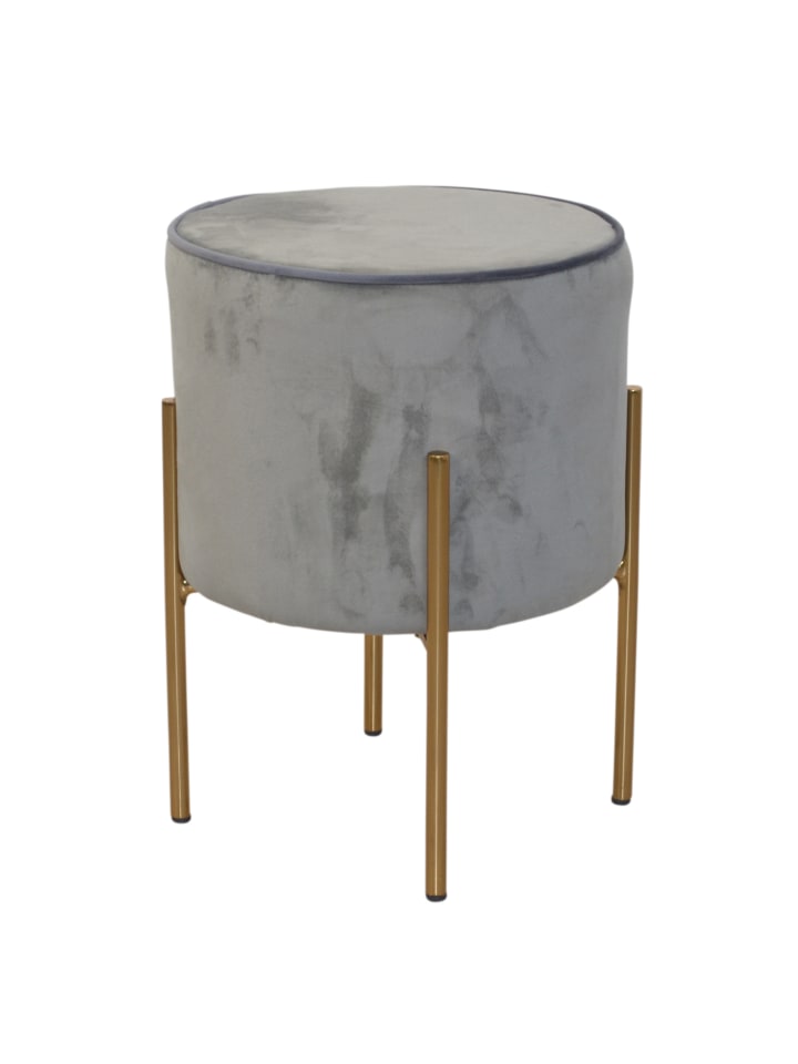 Sitzpouf Daysi in grau