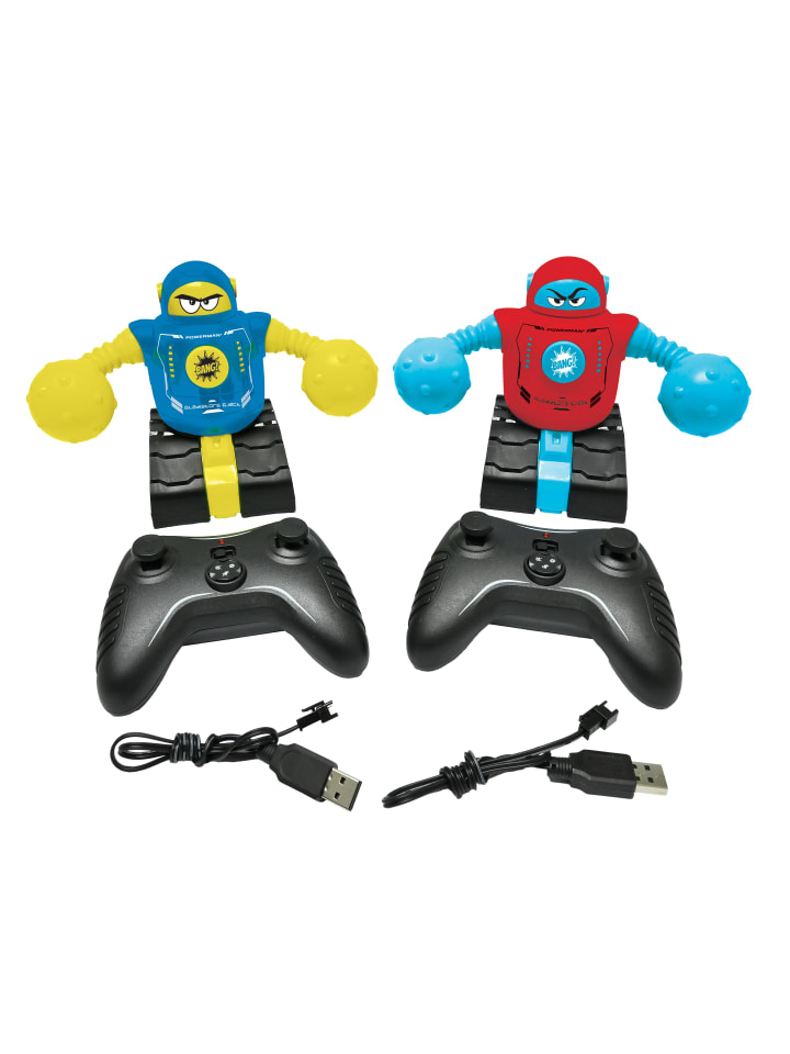 POWERMAN® FIGHTERS – 2er-Set Kampfroboter mit Licht & Sound