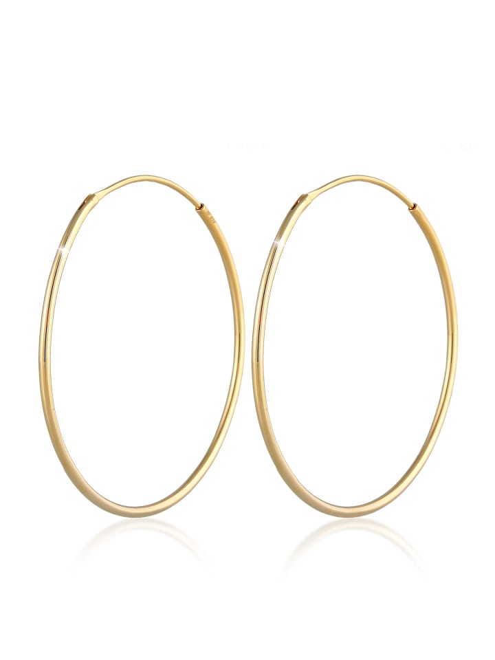 Ohrringe 925 Sterling Silber in Gold