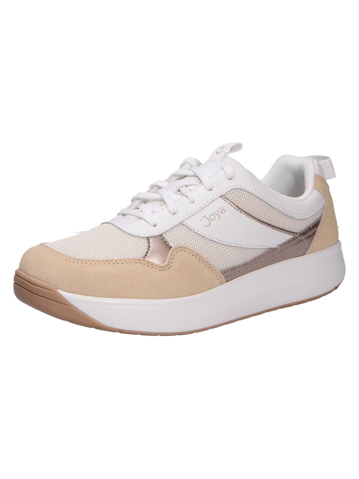 Schnürschuh ALEGRA BEIGE-WHITE in beige