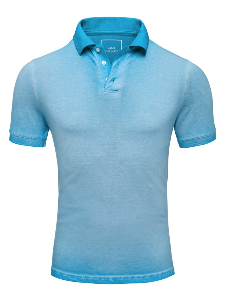 Poloshirt DE PERE in Türkis