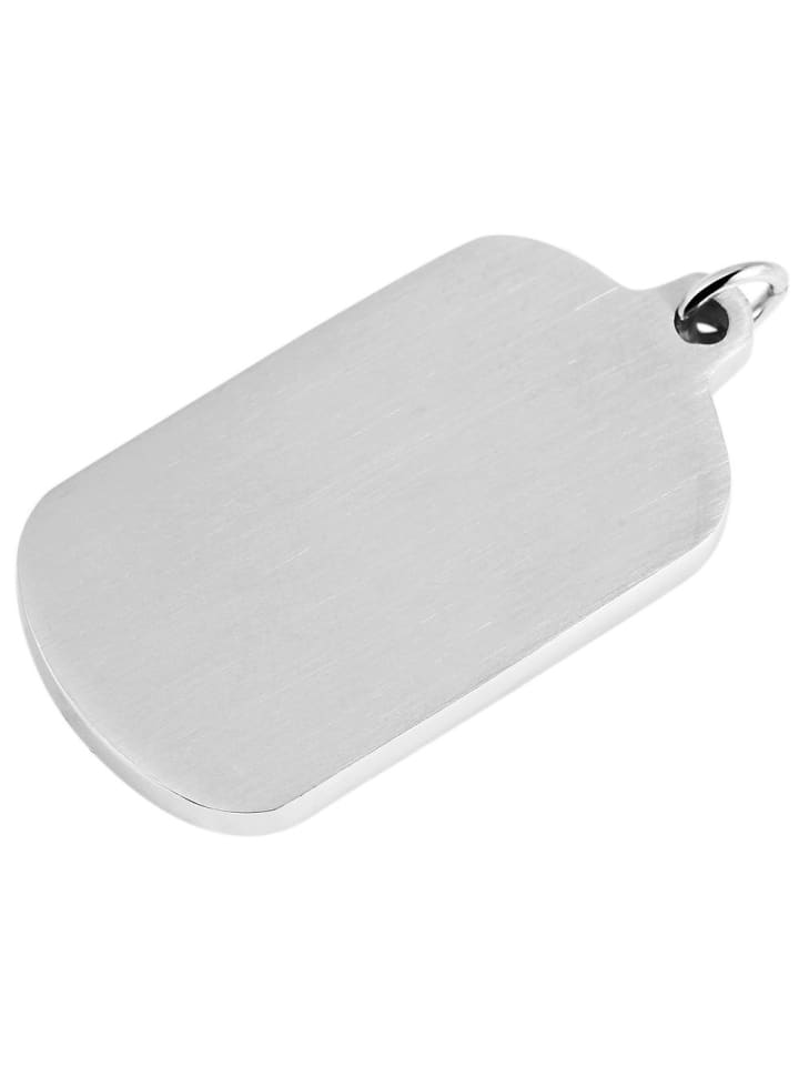 Unisex Anhänger aus Edelstahl in silber