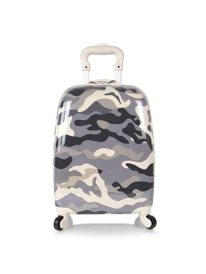 Kids 4 Rollen Kindertrolley 46 cm grey-black camo