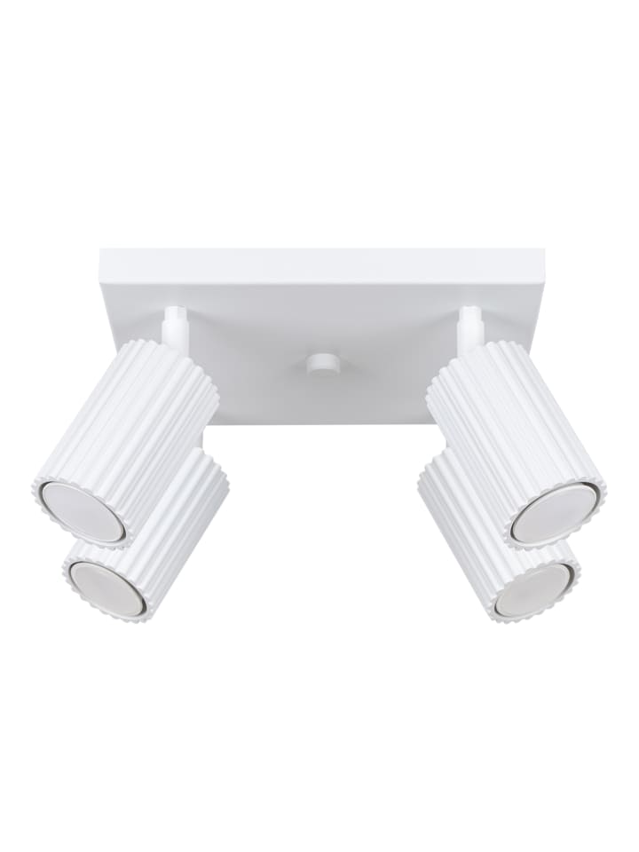 Plafond GLEAM 4 weiß H 16,5 cm