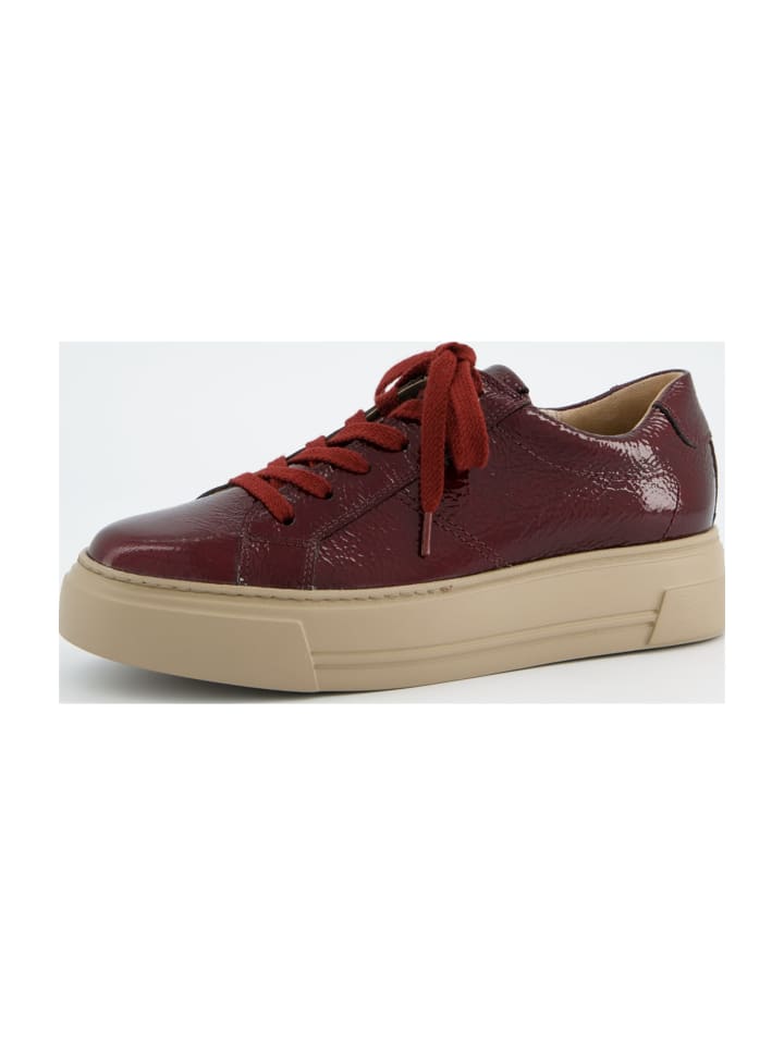 Plateau Sneaker in Rot