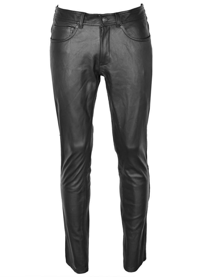 Lederhose 3102182 in schwarz