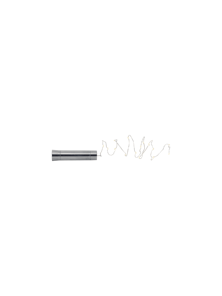 LED Flaschenlicht ,Dew Drop Tube', Korken mit Lichterkette, Batterie &
