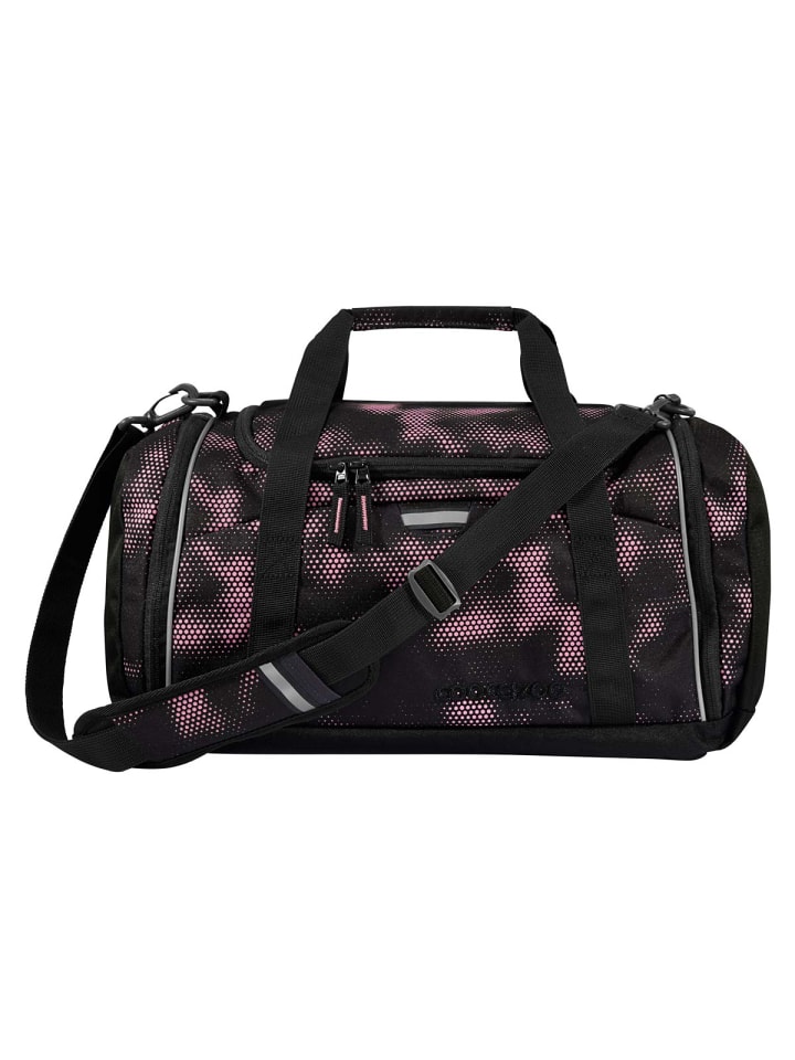 Sporttasche "Pink Illusion" in Schwarz/Rosa