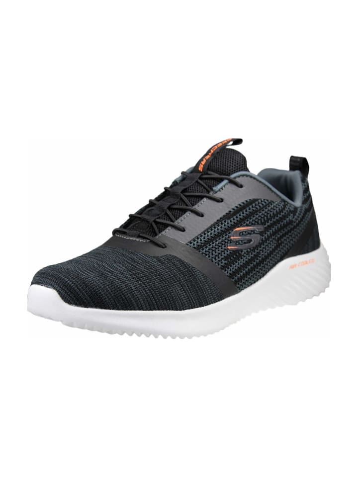 Sportliche Schnürschuhe in Grau