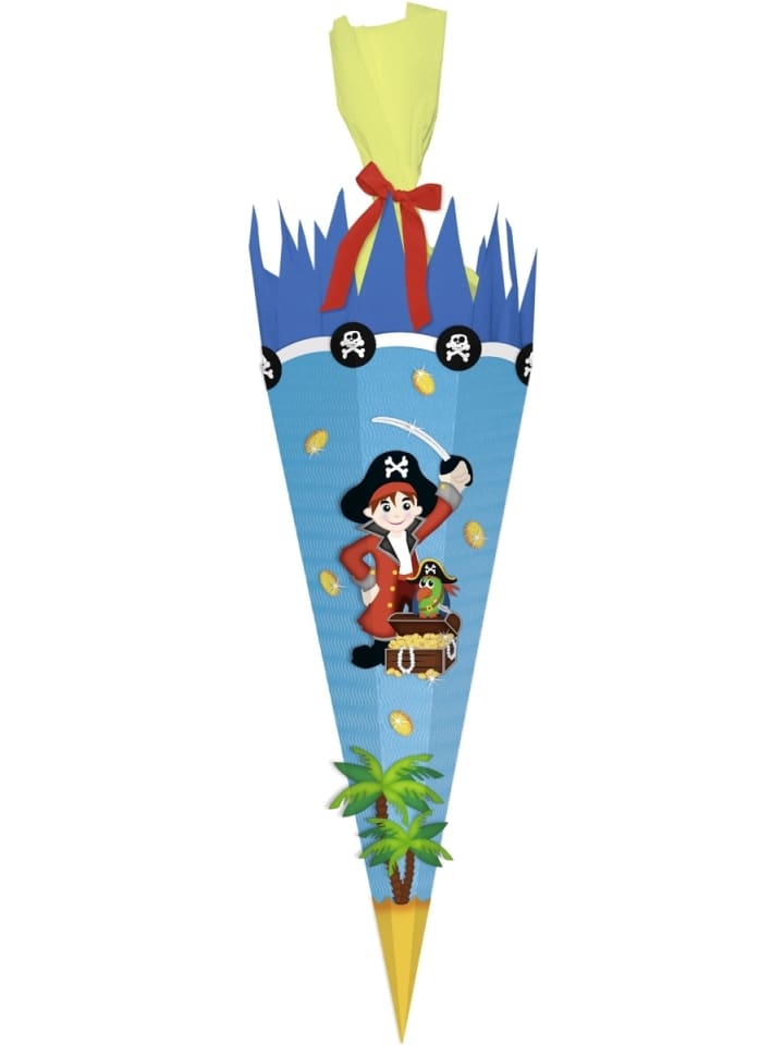 Schultüten-Bastelset 68cm easy line Pirat
