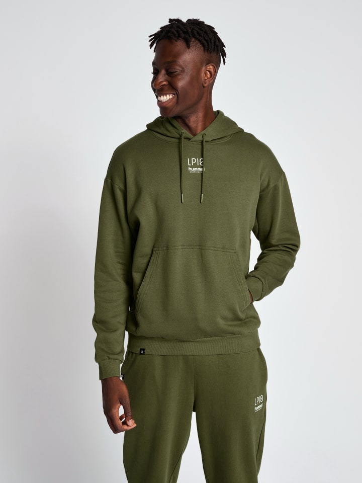 Kapuzenpullover Hmllp10 Herren in IVY GREEN