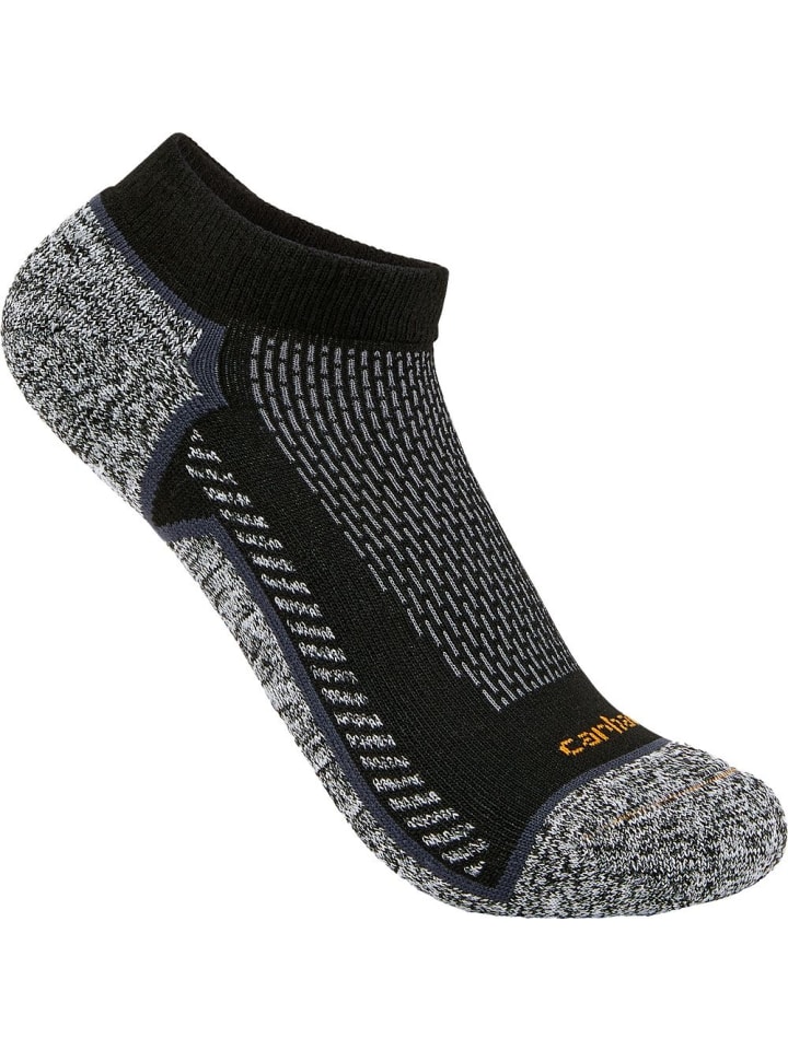 Socke "Force™ Midweight Low Cut Sock 3 Pair" in Schwarz