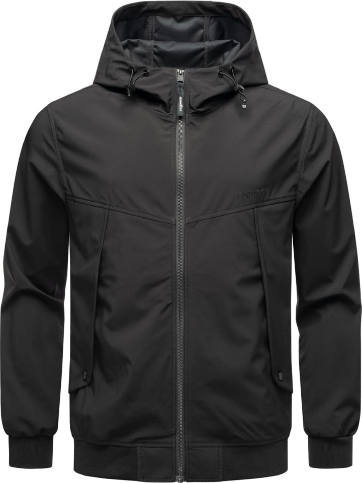 Kapuzenjacke Tyller Bonded in Black