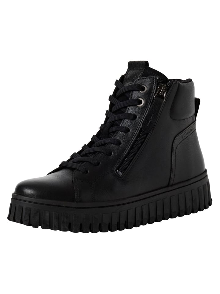 Stiefelette in BLACK LEATHER