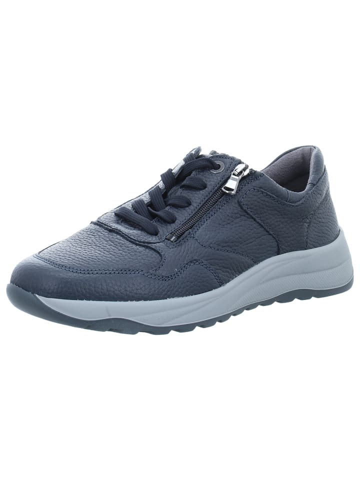 Schnürschuh in blau